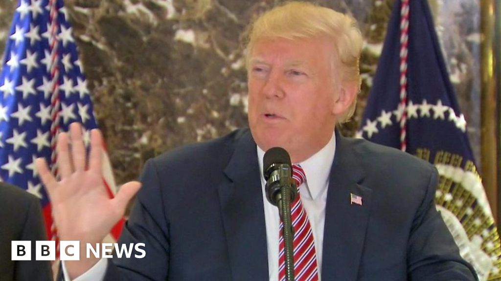 Trump 'What about altleft violence in Charlottesville?'