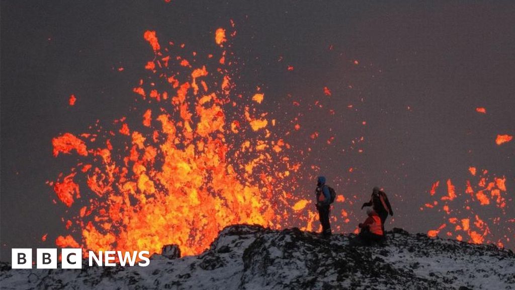 아이슬란드 화산 폭발 약화 – BBC News