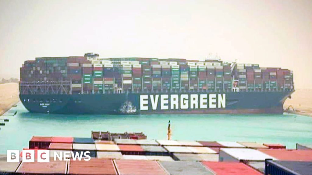 Suez Canal: How Do They Try to Release the Never Given?