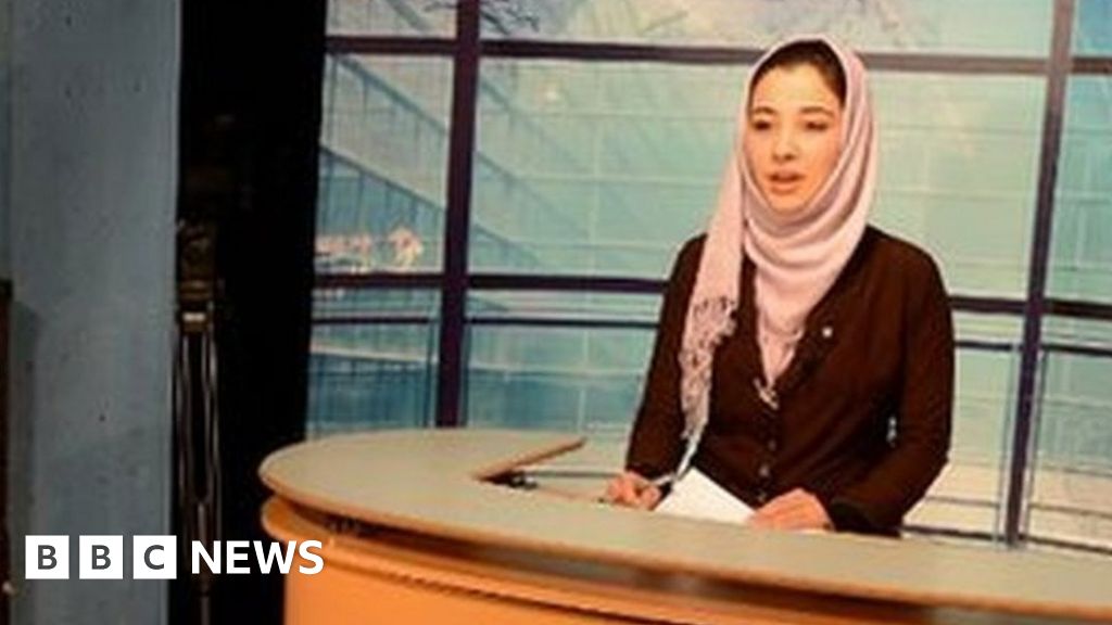 Afghanistan’s female TV presenters must cover their faces, say Taliban
