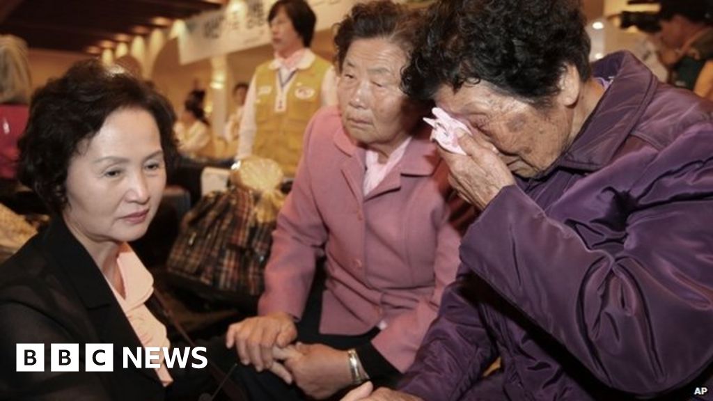 North And South Korean Families To Reunite Bbc News 
