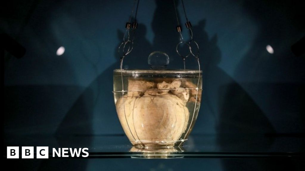 Pedro I: Emperor's embalmed heart on plane to Brazil