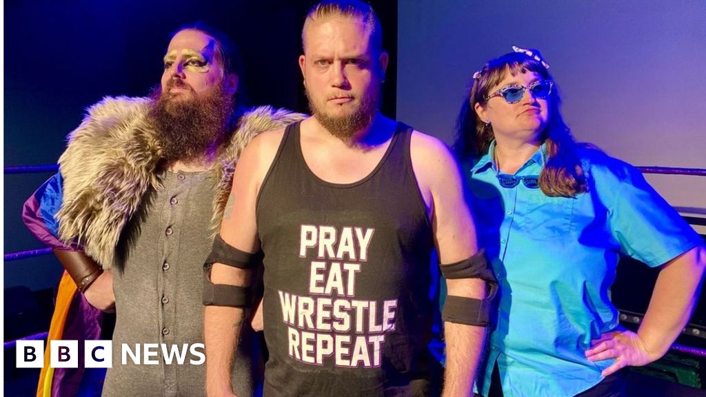 The Bradford wrestling church mixing sermons with suplexes