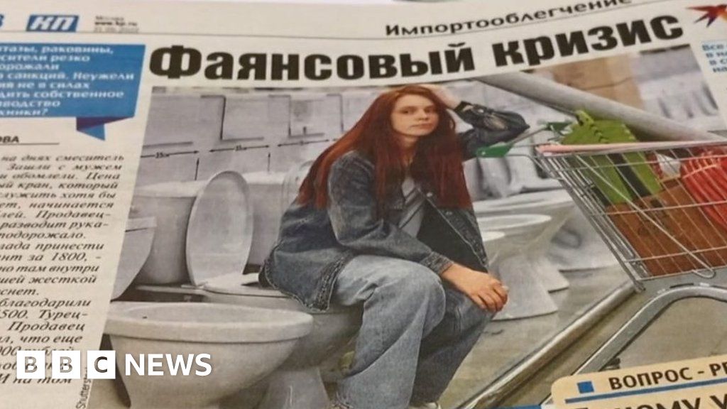What do Russian papers say about sanctions?