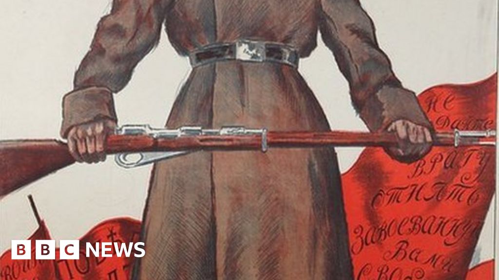 Russian Revolution Ten Propaganda Posters From 1917 Bbc News