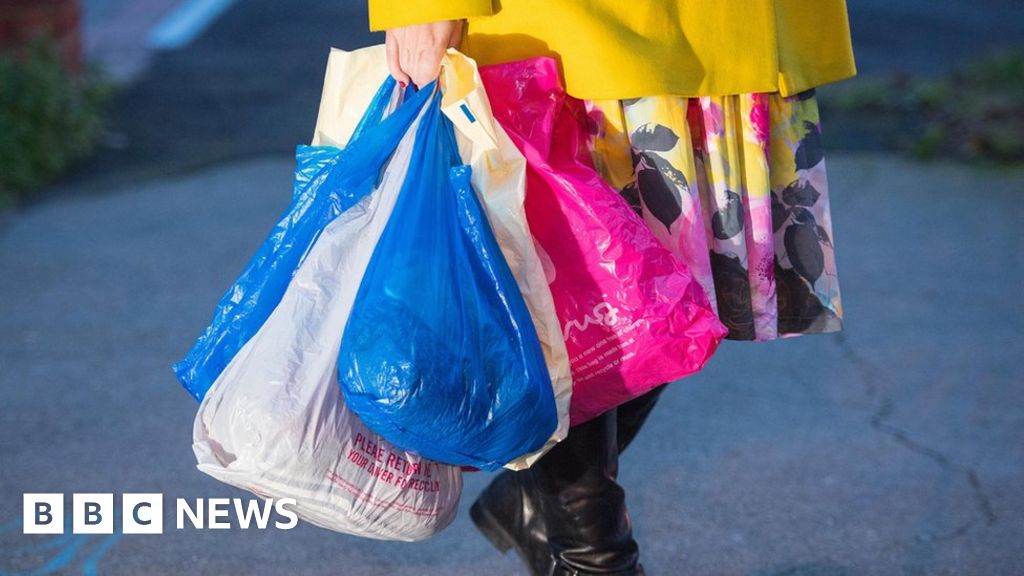 Plastic bag charge to double to 10p from April in Scotland
