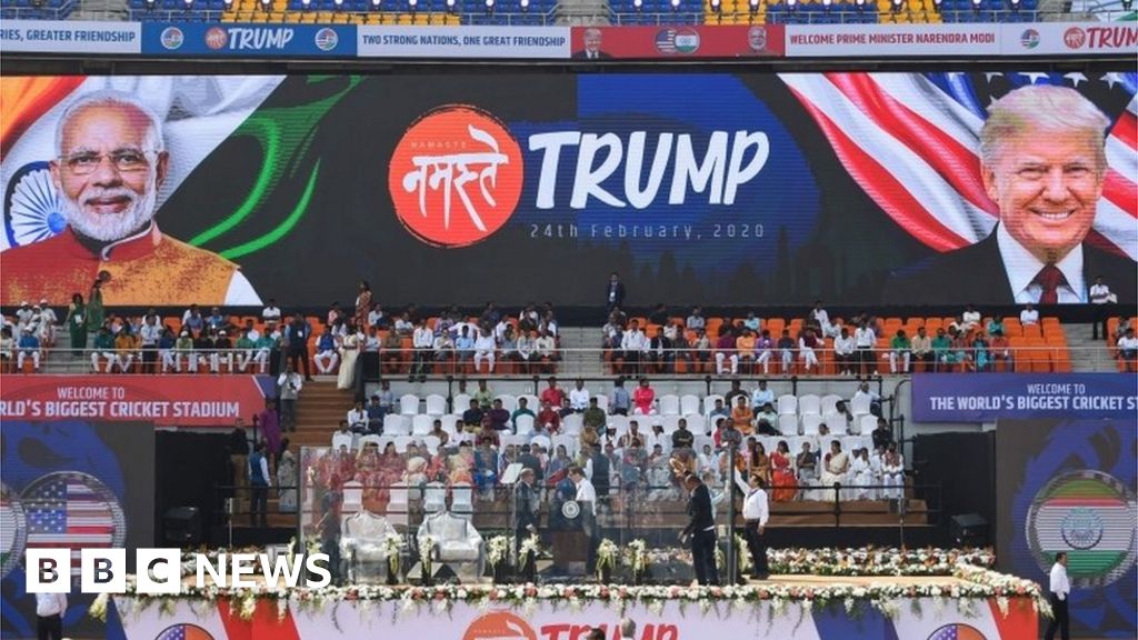 Donald Trump in India: US president begins first official trip