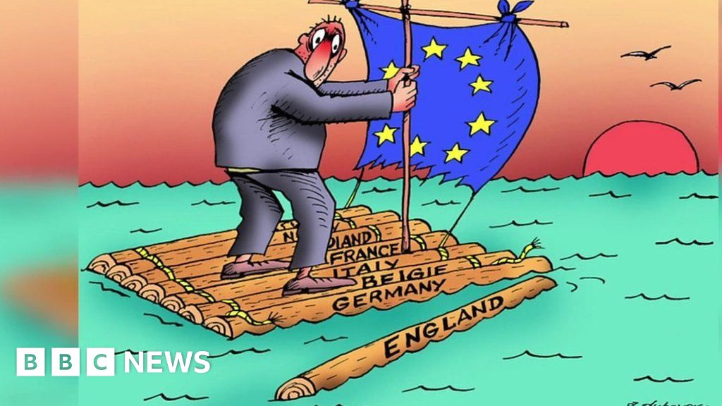 Cartoonists From Across The World Give Their Take On Brexit Bbc News 