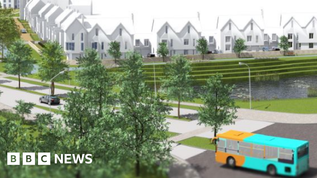 £2bn Plasdwr village plans for outskirts of Cardiff BBC News