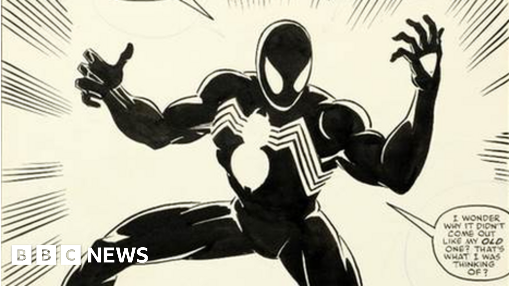 Single page of Spider-Man comic sells for over $ - BBC News
