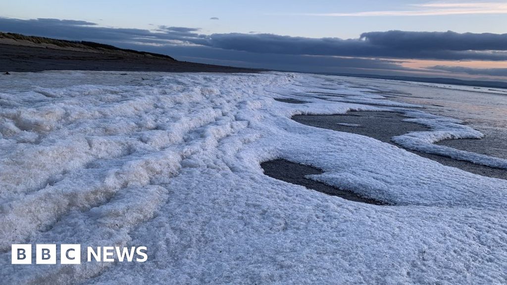 What on Earth is the foamy stuff on the beach?, Local News