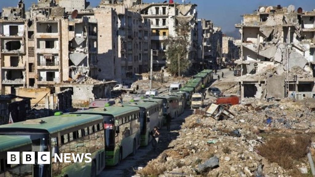 Aleppo Evacuation Thousands Stranded In Desperate Conditions Bbc News