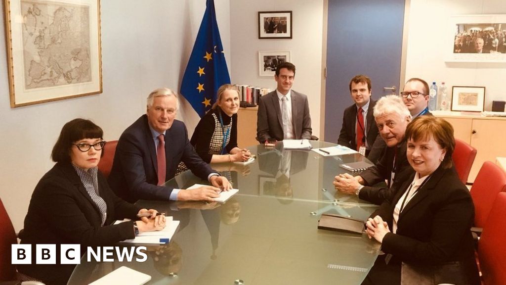 Unionist MEPs In Brexit Talks With Michel Barnier