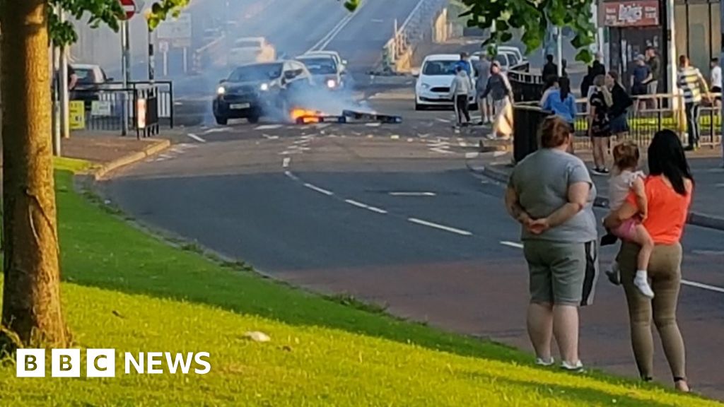 'Mindless Thugs' Condemned After Police Petrol Bomb Attack - BBC News