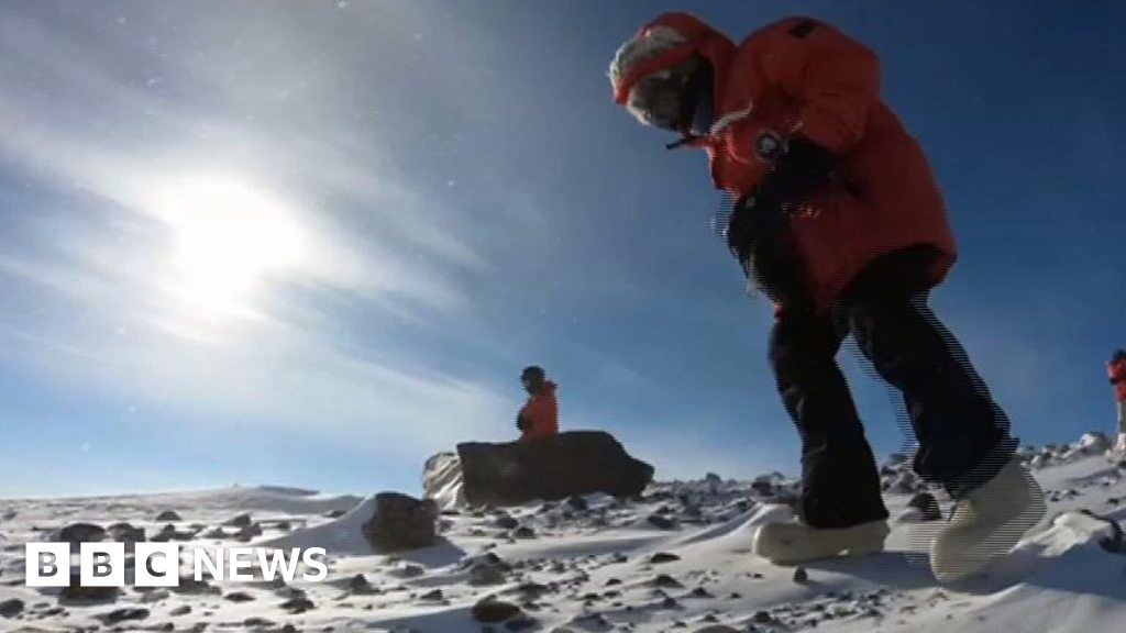 How to find a meteorite in Antarctica