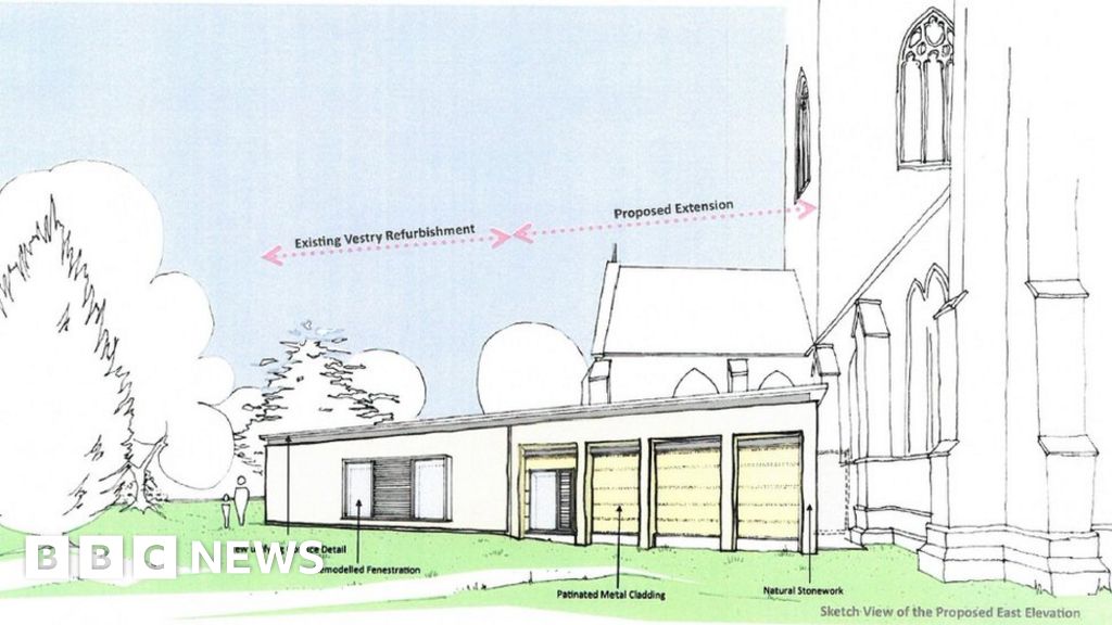 St Asaph Cathedral extension and refurbishment work starts BBC News