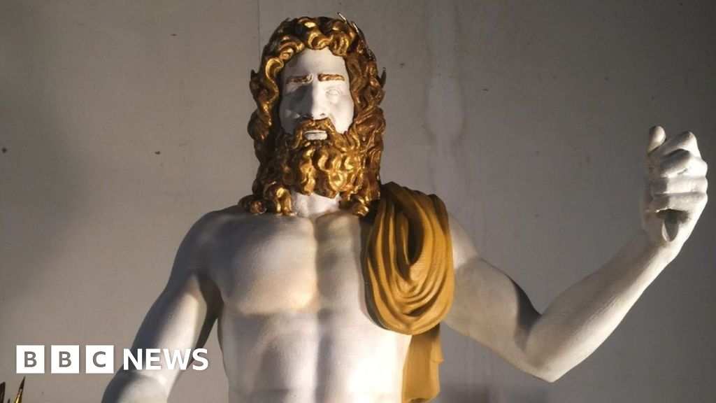 Lost Greek Statue Of Zeus Remade With 3d Printing c News