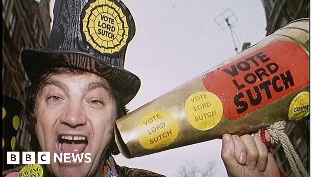 Forty years of Monster Raving Loony wannabe MPs - BBC News