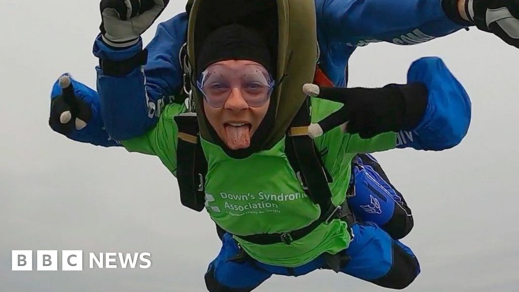 Rapper Aitch makes skydive from 15,000ft