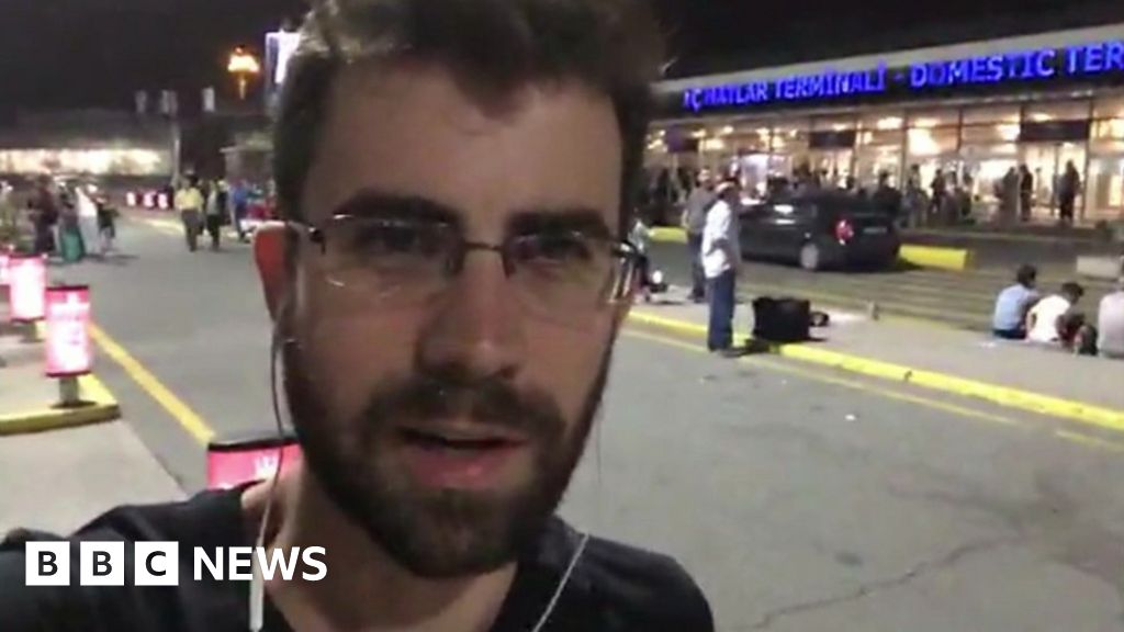 'Chaos and panic' after Istanbul airport attack - BBC News