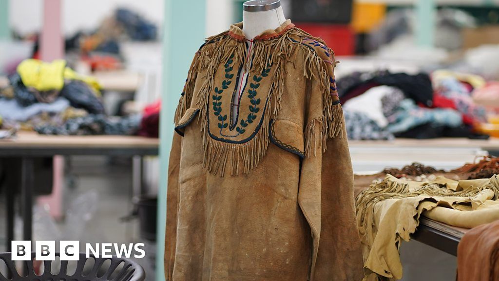 Indigenous Canadian jacket turns up at Barnsley vintage store
