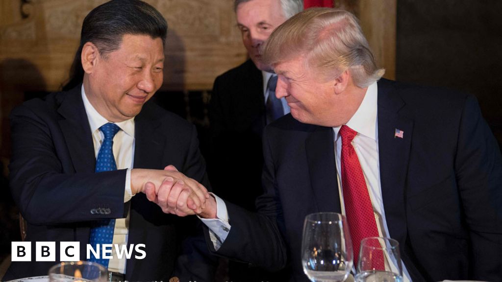 Trump Hails 'tremendous' Progress In Talks With China's Xi - BBC News