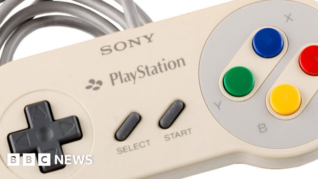 الخالية من فخر ليل  Nintendo PlayStation: Ultra-rare prototype sells for £230,000 - BBC News