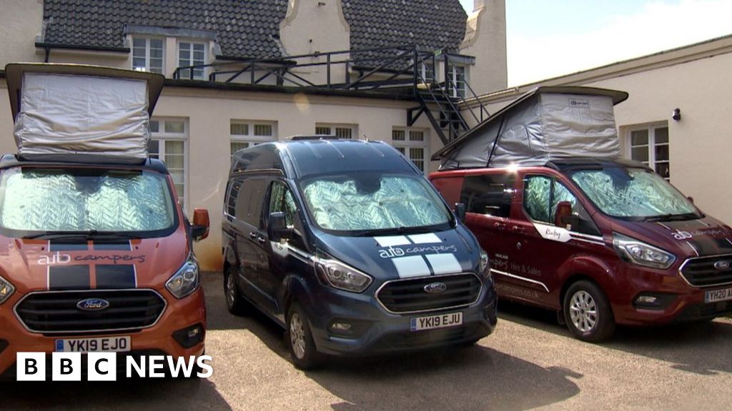 Care home workers move into campervans