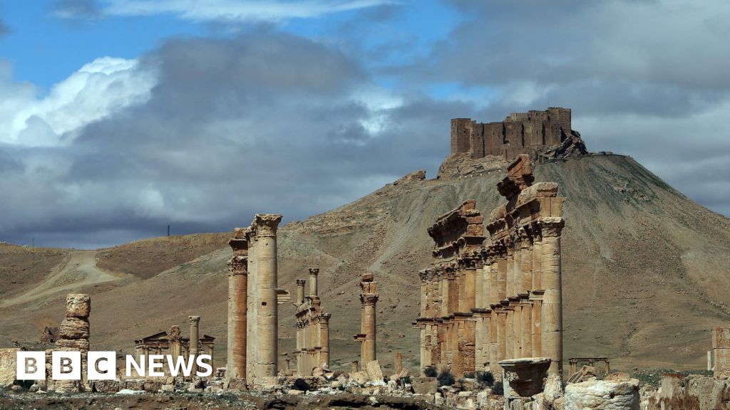 Palmyra Syrian Forces Enter Is Held Town Bbc News