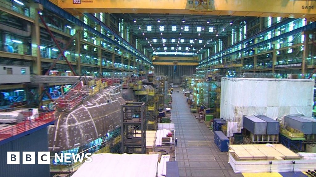 Barrow BAE Systems nuclear submarine £1.3bn package agreed BBC News
