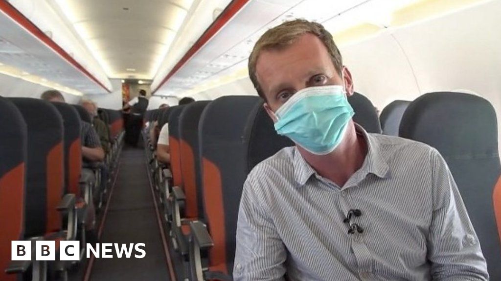 Coronavirus: What it's like to fly in the 'new normal'