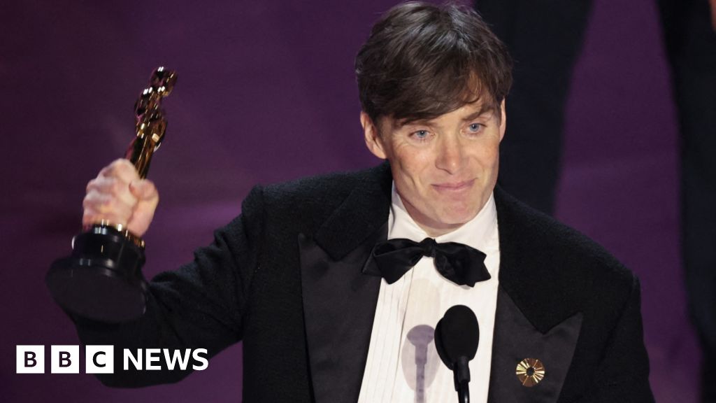 Oscars 2024: Oppenheimer sweeps awards as Cillian Murphy wins best