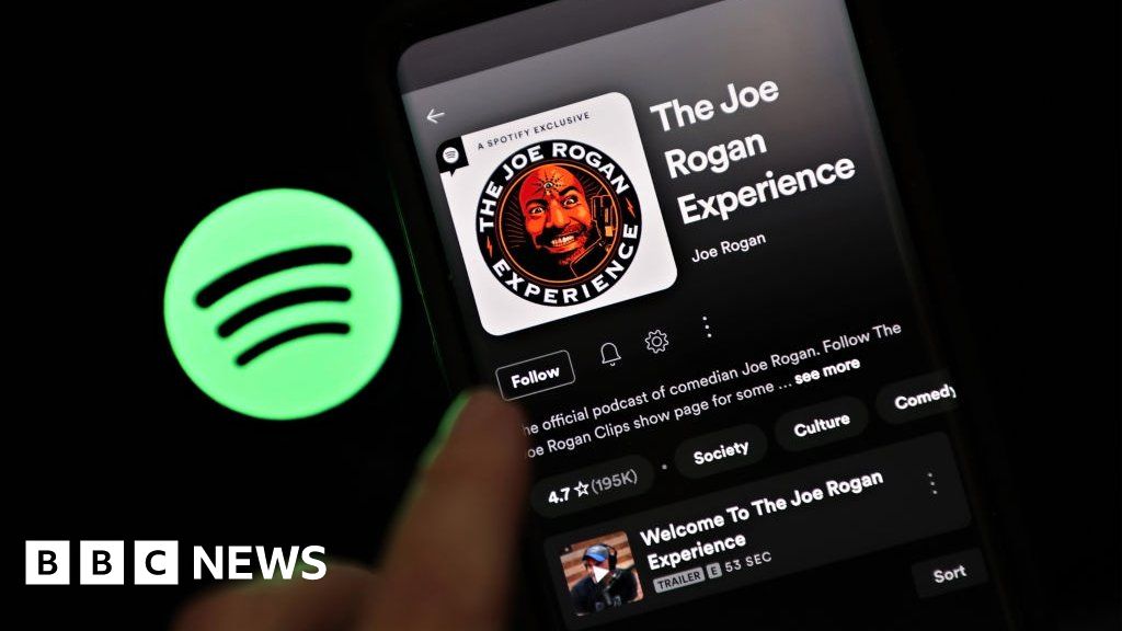 Joe Rogan: White House praises Spotify's new Covid disclaimers