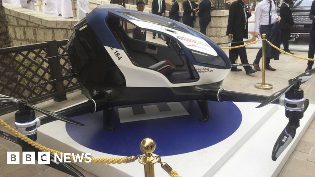 Dubai Announces Passenger Drone Plans - BBC News