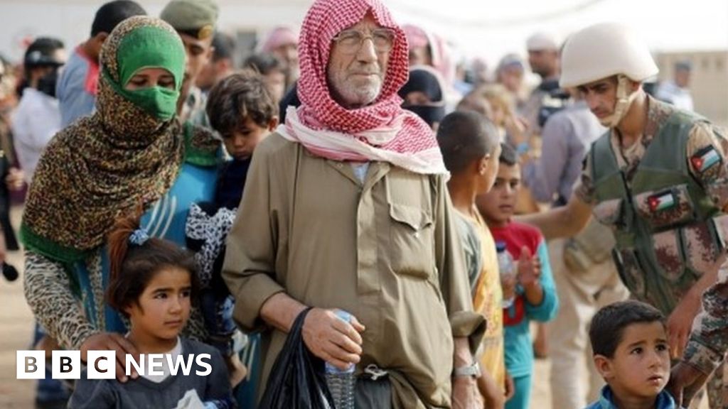 The Syrian Refugees Struggling To Survive In No-man's Land - BBC News