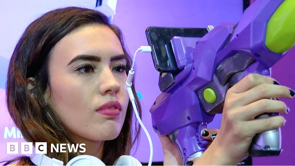 Blaster merges real world with game