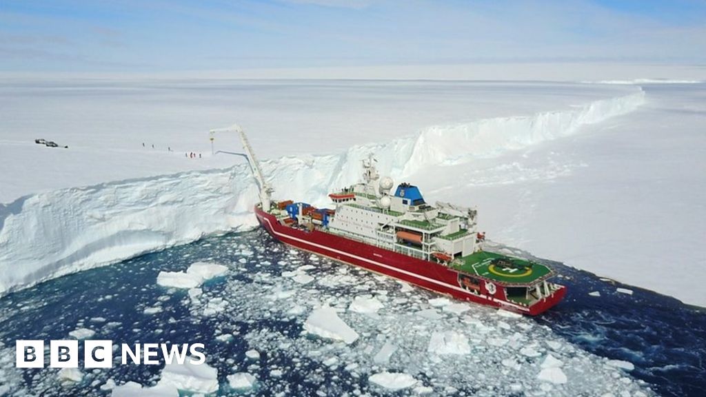 Mission To Antarctica's Larsen Ice Shelves - BBC News