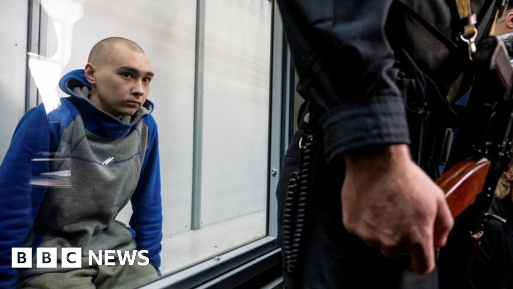 Russian soldier pleads guilty in first war crimes trial of Ukraine conflict