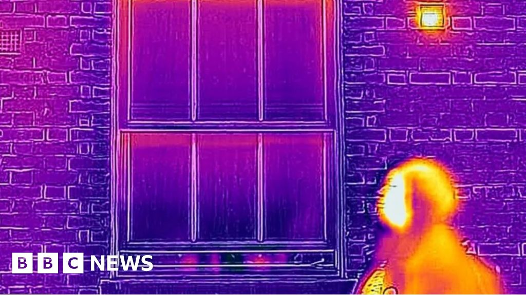 Surrey thermal imaging scheme to help with energy cost BBC News