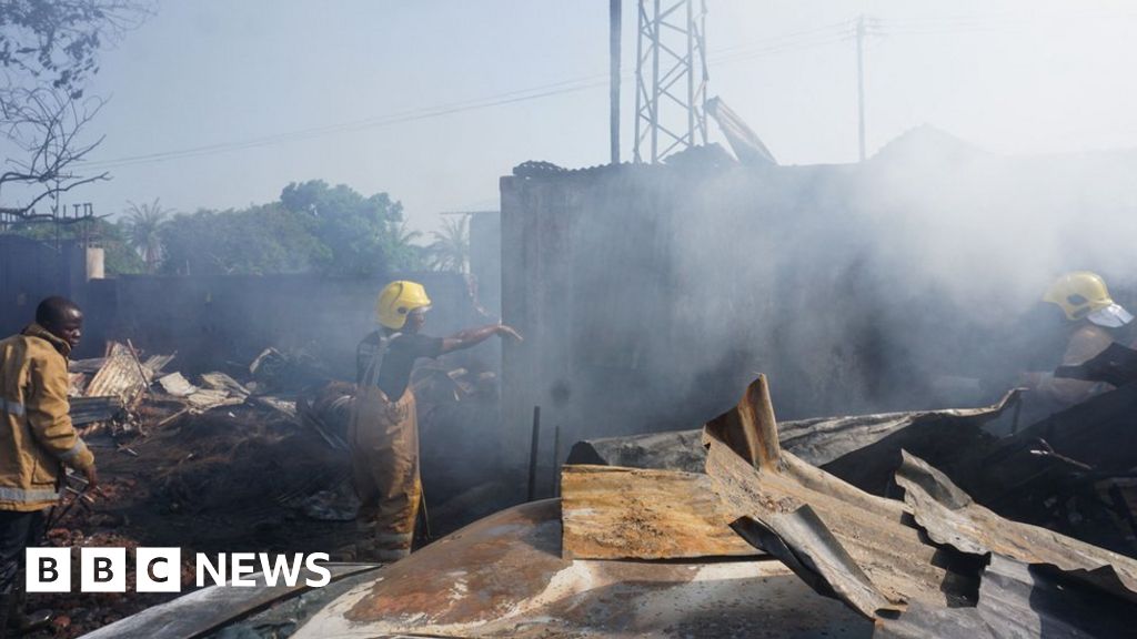 Sierra Leone explosion: Scores dead after Freetown oil tanker collision