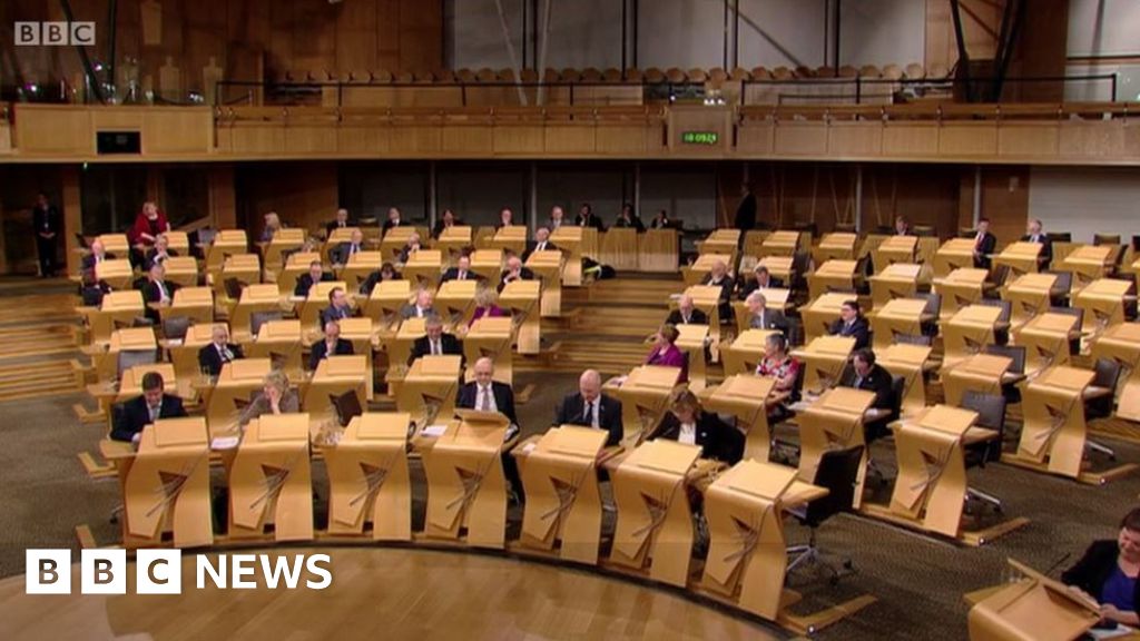 MSPs Vote To Keep Scottish Income Tax Rate Unchanged - BBC News