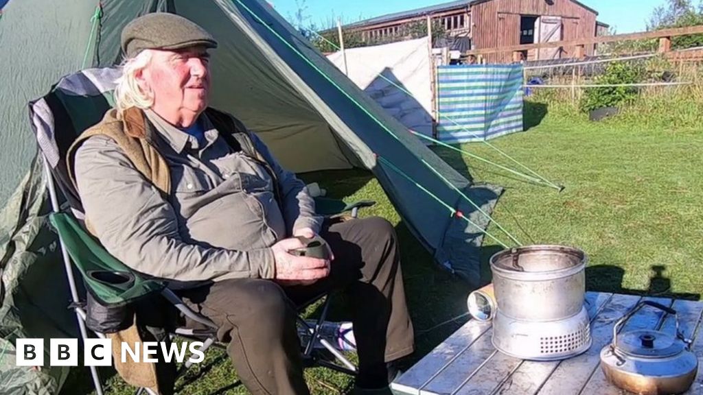 TikTok: Scottish camping pensioner is TikTok hit age 74
