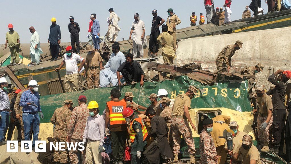 Pakistan train accident: Family describes wedding tragedy as death toll rises