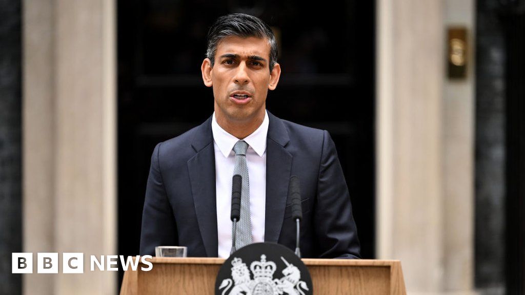 Rishi Sunaks First Speech As Uk Prime Minister In Full Bbc News