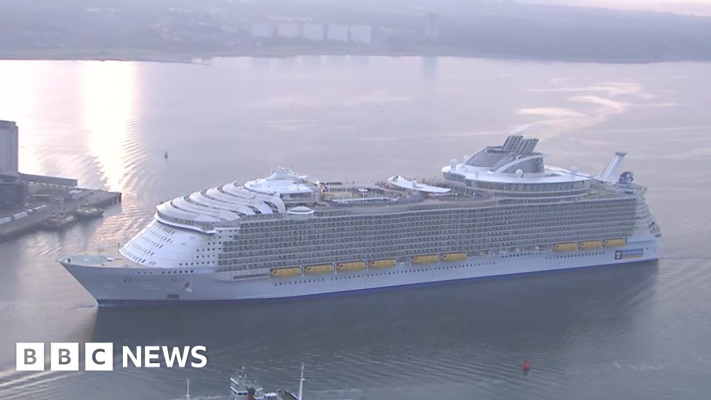 How Cruise Ships Contribute To Southampton S Air Pollution Bbc News