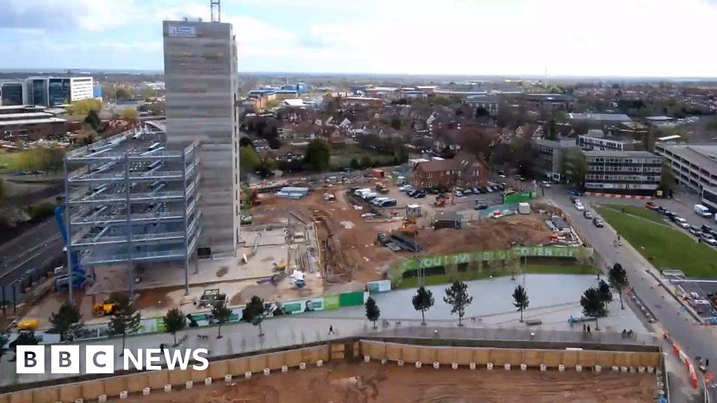 Friargate Coventry Video shows three months' construction work in