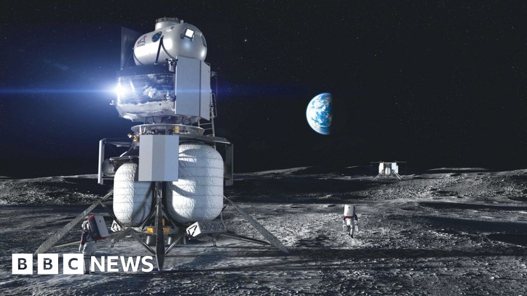 Nasa names companies to build Moon landers for human missions