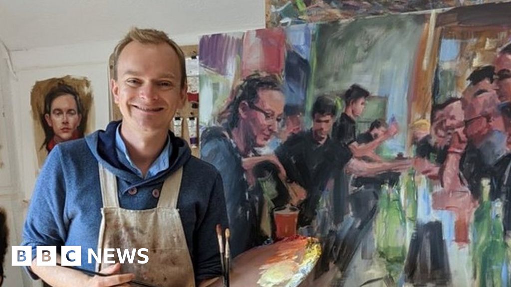 Ayelsbury theatre paintings capture effect of Covid-19