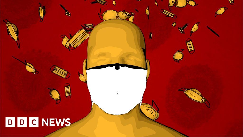 Coronavirus which way round to wear a face mask?