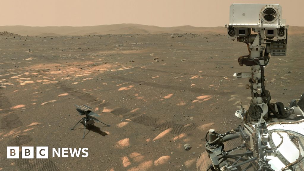 Mars Ingenuity helicopter mission extended by Nasa BBC News